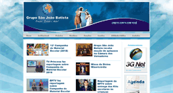 Desktop Screenshot of gruposaojoaobatista.com.br